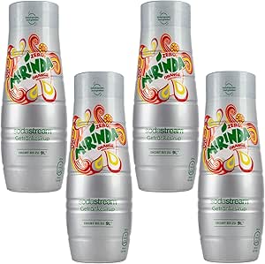 Sodastream 4x Сироп Миринда без сахара, концентрат насыщенного сиропа, 440 мл