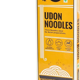 Лапша удон Urban Platter, 250 г (толстая пшеничная лапша, идеально подходит для азиатской кухни, без добавления консервантов)