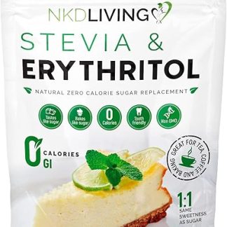 Стевия и эритритол – натуральный, не содержащий калорий заменитель сахара в гранулированной форме – 750 г