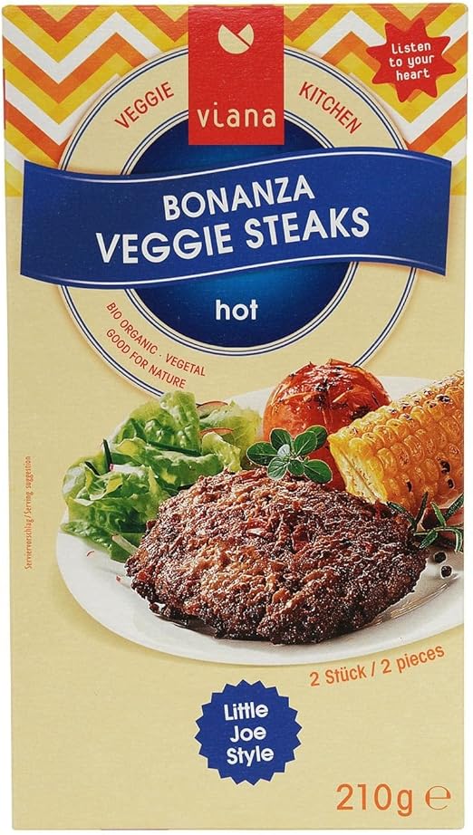 Вегетарианские стейки Viana Bonanza 210 г x 6 (1260 г)