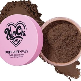 Набор для макияжа Kimchi Chic Beauty Puff Pass и разрыхлитель для теста, шоколадный цвет.