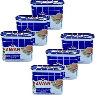 Набор из 6 халяльных говяжьих мортаделл - коробка 340 г