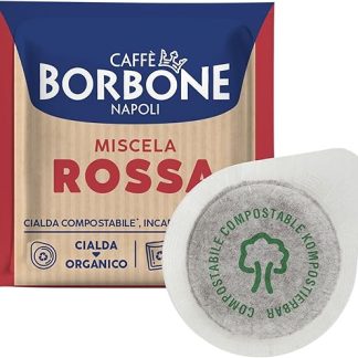 Кофе в бумажных пакетиках Caffé Borbone, смесь кофе ESE 44, 300 шт., красный, синий, золотой, черный на выбор.