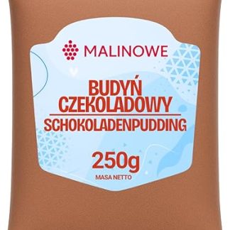 Порошок для малиново-шоколадного пудинга 250 г, шоколадный вкус, премиум-класса.