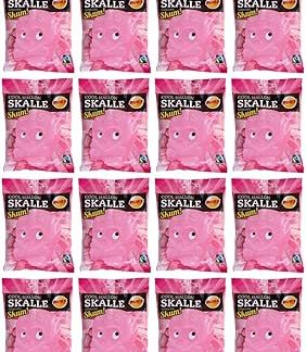 Bubs Skull Cool Raspberry Licorice, 24 пакетика по 90 г