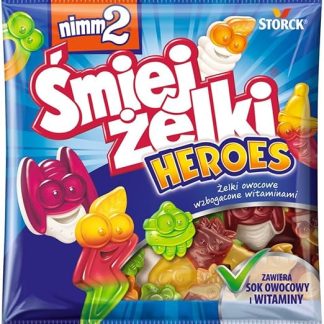 nimm2 Śmiejzelki Heroes Витаминные желе 90 г