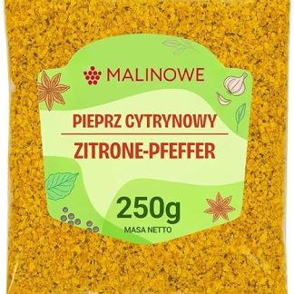 Малина, лимон, перец, 250 г. Для рыбы, салатов и соусов.