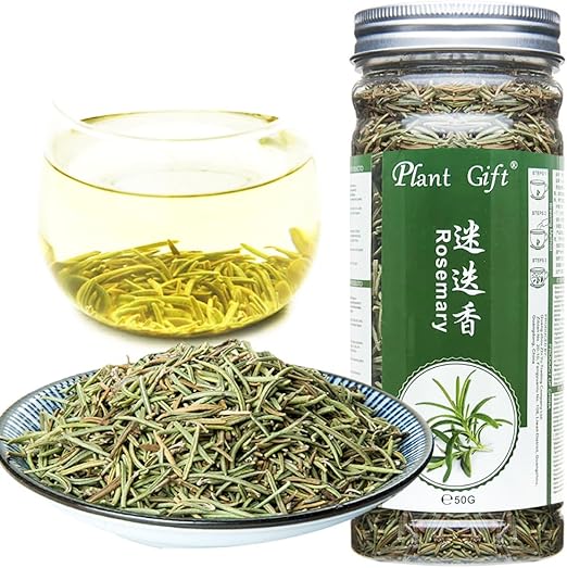 Натуральный розмариновый чай Plant Gift Natural Rosemary Tea (Растительный чай) 80 г / 2,82 унции. Натуральный розмариновый чай, рассыпной, с розмарином в качестве пряности. Травяной чай для улучшения памяти и похудения.
