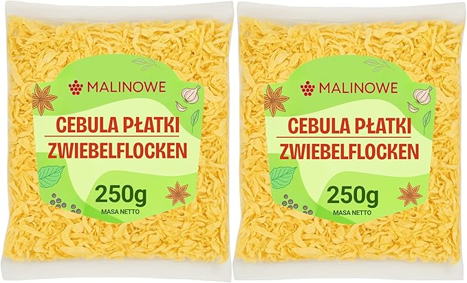 Сухие хлопья с малиной и луком, 2 x 250 г, посыпка.