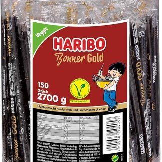 Haribo Bonner Gold, 150 палочек, 1 упаковка (1 x 2,7 кг)