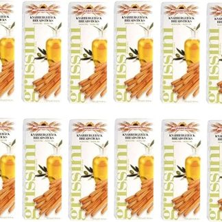 Набор из 12 шт. оливкового масла Гриссини - Панеальба - коробка 125 г