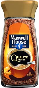 Высококачественный растворимый стеклянный фильтр для кофе Maxwell House Cafe, 100 г.