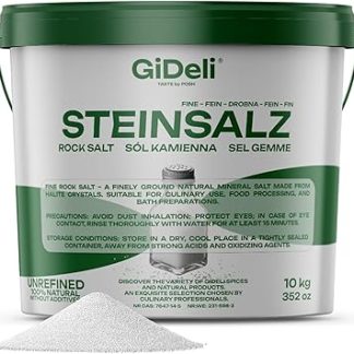 Мелкая каменная соль, 10 кг, натуральная, нерафинированная, без добавок, для кухни, пищевой промышленности, ванных комнат.