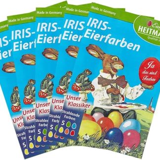 Набор из 5 кухонных яиц Heitmann Eierfarben 4102AMZ Iris