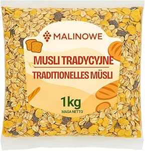 Традиционные малиновые мюсли 1 кг. Вкусный завтрак.