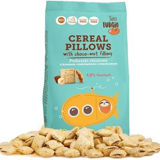 Органические хлопья для завтрака SUPER FUDGiO Без глютена Веганский продукт Без искусственных ароматизаторов С шоколадно-ореховой пастой 200 г