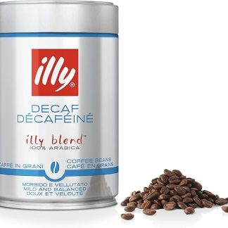 Кофе в зернах без кофеина Illy Decaf, смесь арабики.