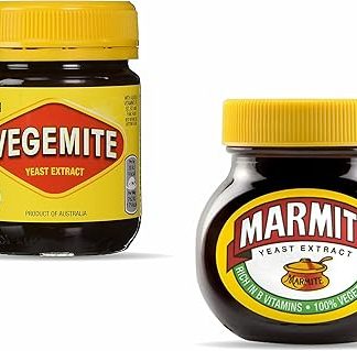 Набор London Luxury Marmite Yeast Extract 250 г и Vegemite Yeast Extract 220 г
