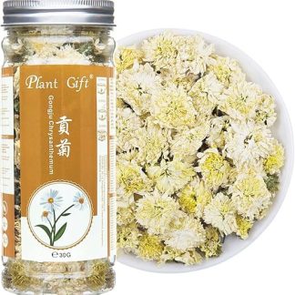 Чай Plant Gift с хризантемой Конджу 30 г/1 унция 贡菊 菊花茶 Чай с хризантемой Конджу, лечебные травы, сушеный травяной китайский чай с хризантемой