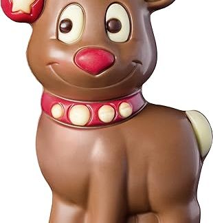 Кондитерская Weibler в виде оленя, шоколадный рождественский подарок для женщин, мужчин и детей, 75 г.