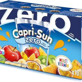Безалкогольный мультивитаминный напиток Capri Sun Multivitamin Zero с фруктовым вкусом, 10 х 200 мл.