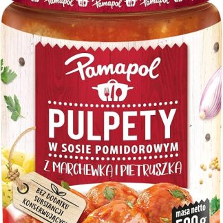 Тефтели в томатном соусе с морковью и петрушкой, 500 г.