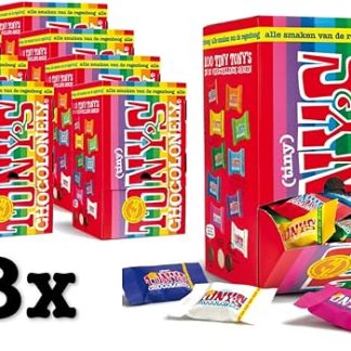 Шоколадный микс Tiny Tony's Chocolonely, 100 штучек 8 штук