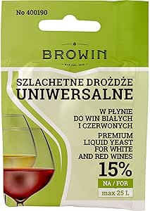 Дрожжи для вина Noble Wine Yeast 20 мл - универсальные Винные дрожжи Дрожжи для брожения