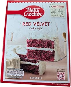 Смесь для приготовления торта «Красный бархат» от Betty Crocker, 425 г.
