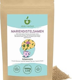 Порошок семян расторопши 1 кг, молотые семена расторопши, порошок расторопши