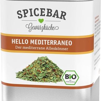 Spicebar Hello Mediterraneo - 45 г - Премиальная органическая смесь средиземноморских специй