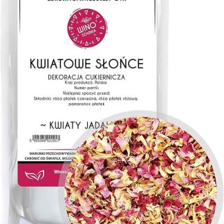 Пирожное «Цветы для цветочного солнца» — 10 г, съедобное.