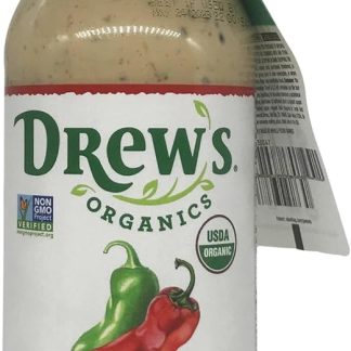 Органическая заправка для салата «Ранч» с копченым халапеньо от Drew's Organics, быстрорастворимый маринад, 12 унций.