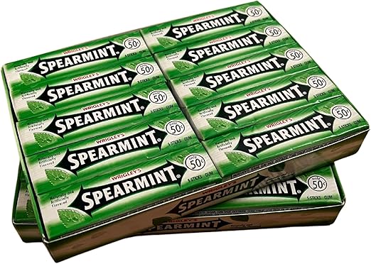 Жевательная резинка Wrigley's Spearmint (12,5 г x 40 шт., 500 г)