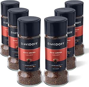 Davidoff - Насыщенный аромат растворимого кофе - 6 x 100 г