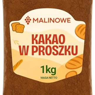 Какао-порошок со вкусом малины, 1 кг, нещелочной, натуральный, премиум качества.