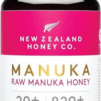 Мед манука от New Zealand Honey Co. MGO 829+ / UMF 20+ Активный и натуральный - Произведено в Новой Зеландии - Сертифицированное содержание метилглиоксаля - 500 г - Натуральный мед