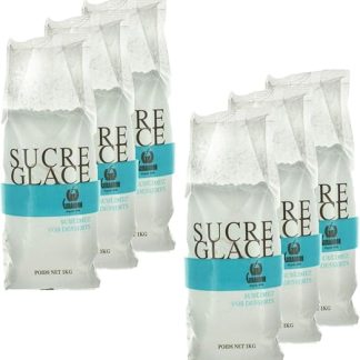 6 пакетиков сахарной пудры – Giraudon – упаковка 1 кг