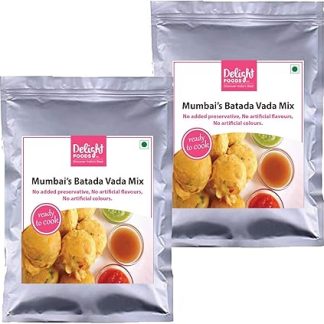 Готовые смеси для приготовления блюд Delight Foods Maharashtra набор из 2 шт. закуски - завтрак - обед (Батата Вада)