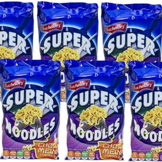 Лапша быстрого приготовления Batchelors Super Noodles Chow Mein Упаковка 6 x 90 г