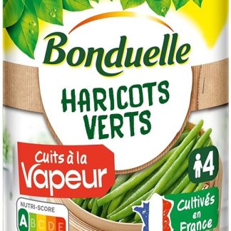 Тонкие вареные зеленые бобы Бондюэль, 440 г - коробка 440 г