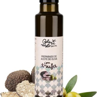 GLOSA MARINA – оливковое масло с трюфелями – бутылка 250 мл (черный трюфель)