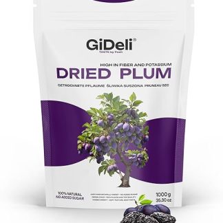 Сушеные сливы GiDeli, 1 кг, без косточек, несладкие, из Чили.