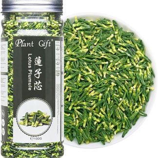 PlantGift Lotus Plumule 100G/3.52oz 莲子心 Лечебная китайская трава, /Сердце лотоса, Лечебная китайская трава, /Сердце лотоса, Сушеная оболочка