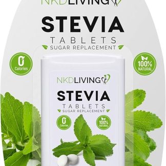 Таблетки-подсластители NKD Living Pure Stevia - 200 таблеток - несладкие
