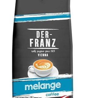 Кофе Der-Franz Melange, интенсивность 3/5, 100% арабика, цельные кофейные зерна, 1000 г