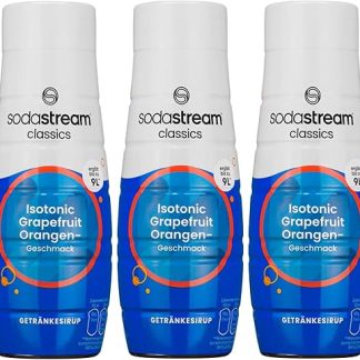 Sodastream 3x ИЗОТОННЫЙ СИРОП, КОНЦЕНТРАТ ГРЕЙПФРУТА, АПЕЛЬСИНА, 440 МЛ