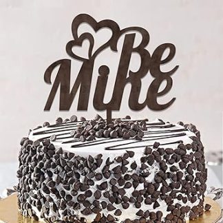 Фигурка жениха и невесты для свадебного торта «Будьте моими, мистер и миссис» в стиле ретро, ​​украшение для свадебного торта, подарок на помолвку для пары, деревянная.