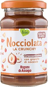 Rigoni Nocciolata Хрустящий органический шоколадно-ореховый крем