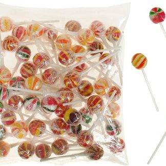 Фруктовые леденцы с рисунком Cojak, 50 шт.